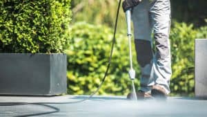 how to clean patio slabs